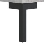 vidaXL Bibliotecă, gri beton, 69,5x32,5x90 cm, lemn compozit vidaXL Bibliotecă, gri beton, 69,5x32,5x90 cm, lemn compozit