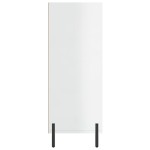 vidaXL Dulap cu rafturi alb extralucios 69,5x32,5x90 cm lemn compozit vidaXL Dulap cu rafturi alb extralucios 69,5x32,5x90 cm lemn compozit