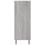 vidaXL Dulap cu rafturi, gri sonoma, 69,5x32,5x90 cm, lemn compozit vidaXL Dulap cu rafturi, gri sonoma, 69,5x32,5x90 cm, lemn compozit