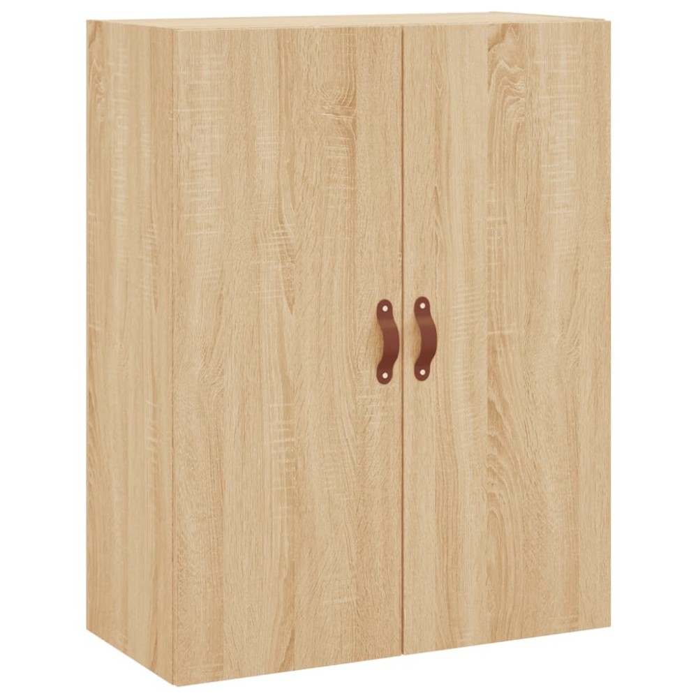 vidaXL Dulap TV montat pe perete, stejar sonoma, 69,5x34x90 cm