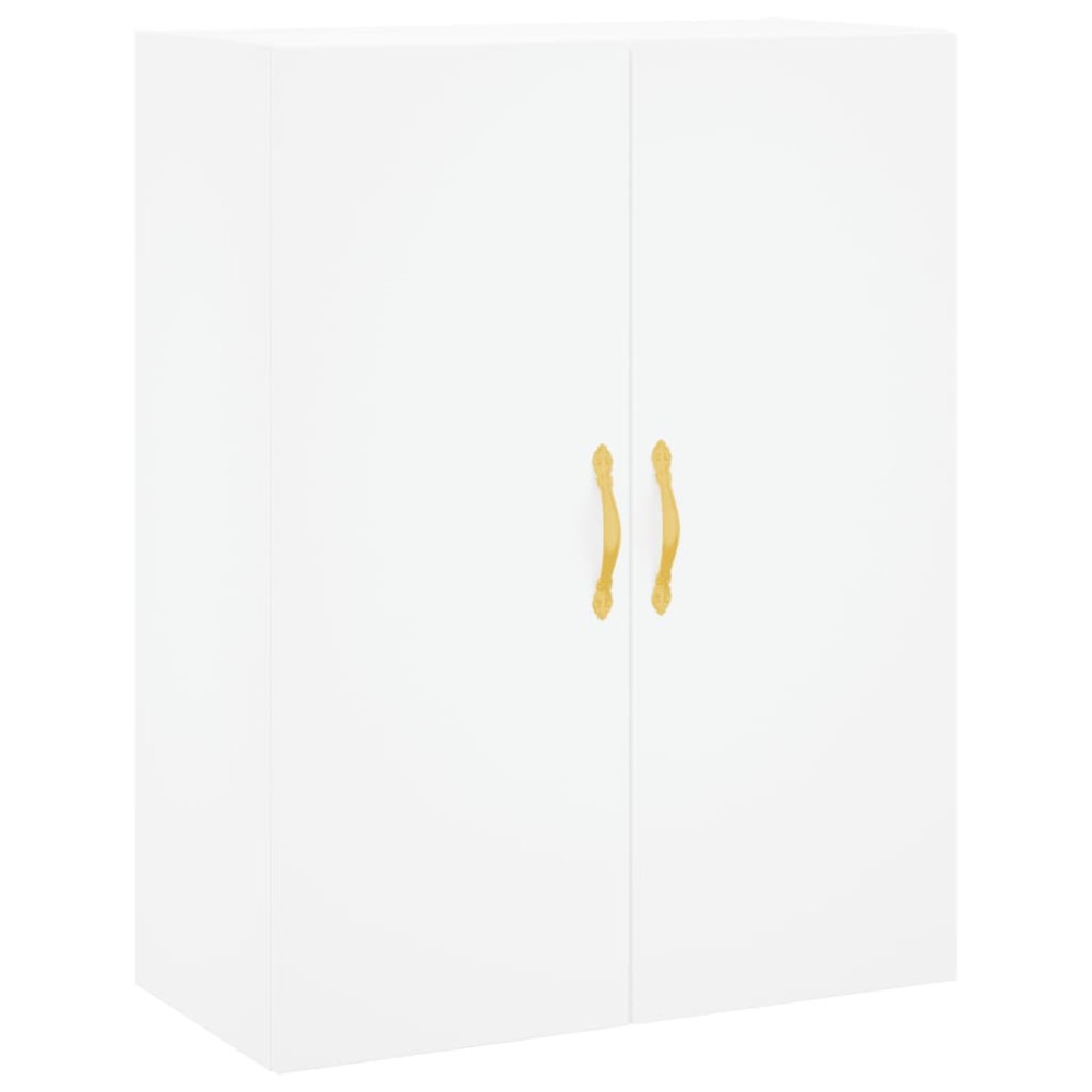 vidaXL Dulap cu montaj pe perete, alb, 69,5x34x90 cm