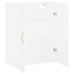vidaXL Dulap cu montaj pe perete, alb, 69,5x34x90 cm vidaXL Dulap cu montaj pe perete, alb, 69,5x34x90 cm