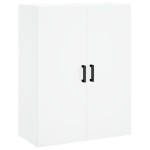 vidaXL Dulap cu montaj pe perete, alb, 69,5x34x90 cm vidaXL Dulap cu montaj pe perete, alb, 69,5x34x90 cm