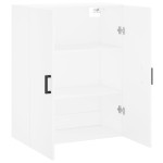 vidaXL Dulap cu montaj pe perete, alb, 69,5x34x90 cm vidaXL Dulap cu montaj pe perete, alb, 69,5x34x90 cm