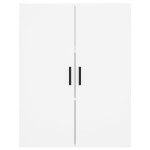 vidaXL Dulap cu montaj pe perete, alb, 69,5x34x90 cm vidaXL Dulap cu montaj pe perete, alb, 69,5x34x90 cm