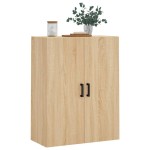 vidaXL Dulap TV montat pe perete, stejar sonoma, 69,5x34x90 cm vidaXL Dulap TV montat pe perete, stejar sonoma, 69,5x34x90 cm