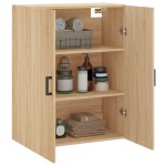 vidaXL Dulap TV montat pe perete, stejar sonoma, 69,5x34x90 cm vidaXL Dulap TV montat pe perete, stejar sonoma, 69,5x34x90 cm