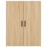 vidaXL Dulap TV montat pe perete, stejar sonoma, 69,5x34x90 cm vidaXL Dulap TV montat pe perete, stejar sonoma, 69,5x34x90 cm