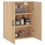 vidaXL Dulap TV montat pe perete, stejar sonoma, 69,5x34x90 cm vidaXL Dulap TV montat pe perete, stejar sonoma, 69,5x34x90 cm