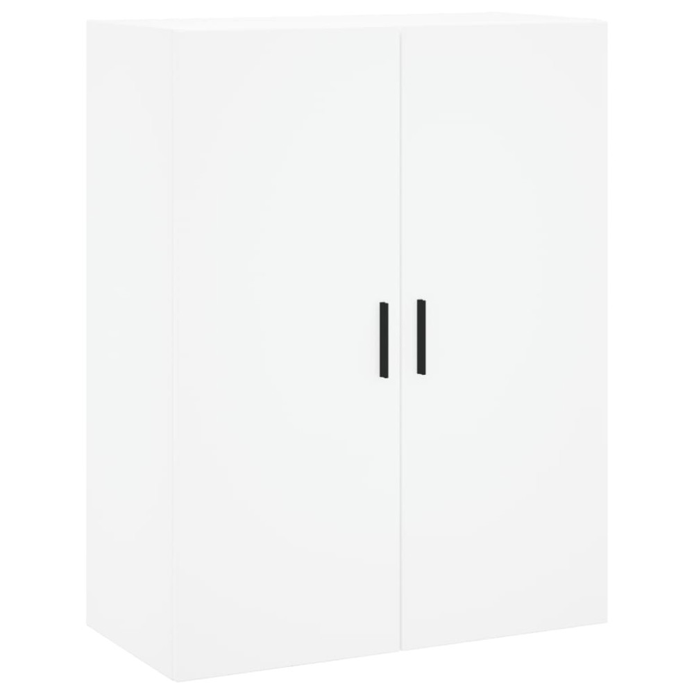 vidaXL Dulap cu montaj pe perete, alb, 69,5x34x90 cm