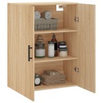 vidaXL Dulap TV montat pe perete, stejar sonoma, 69,5x34x90 cm