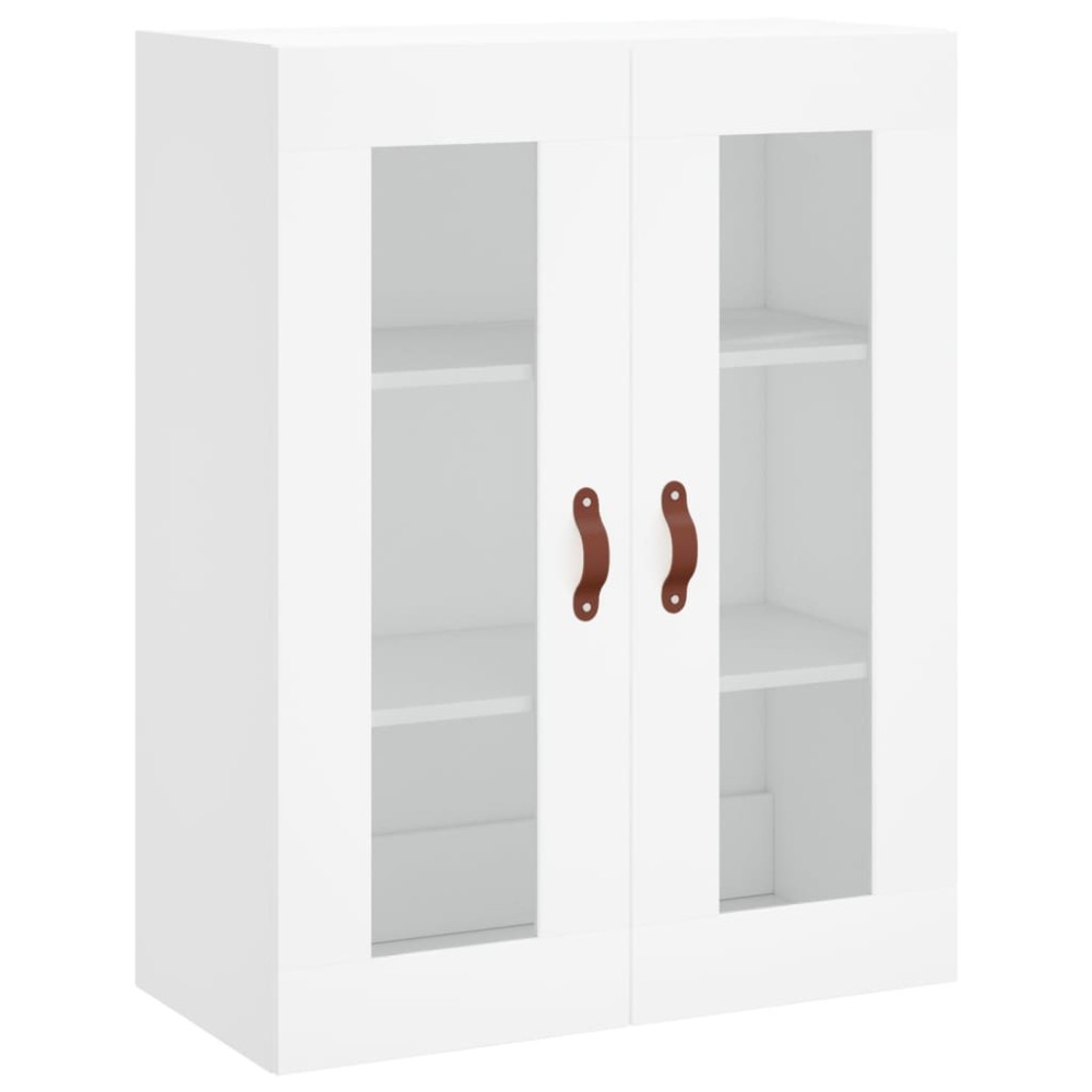 vidaXL Dulap cu montaj pe perete, alb, 69,5x34x90 cm