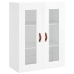 vidaXL Dulap cu montaj pe perete, alb extralucios, 69,5x34x90 cm vidaXL Dulap cu montaj pe perete, alb extralucios, 69,5x34x90 cm