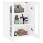 vidaXL Dulap cu montaj pe perete, alb, 69,5x34x90 cm vidaXL Dulap cu montaj pe perete, alb, 69,5x34x90 cm
