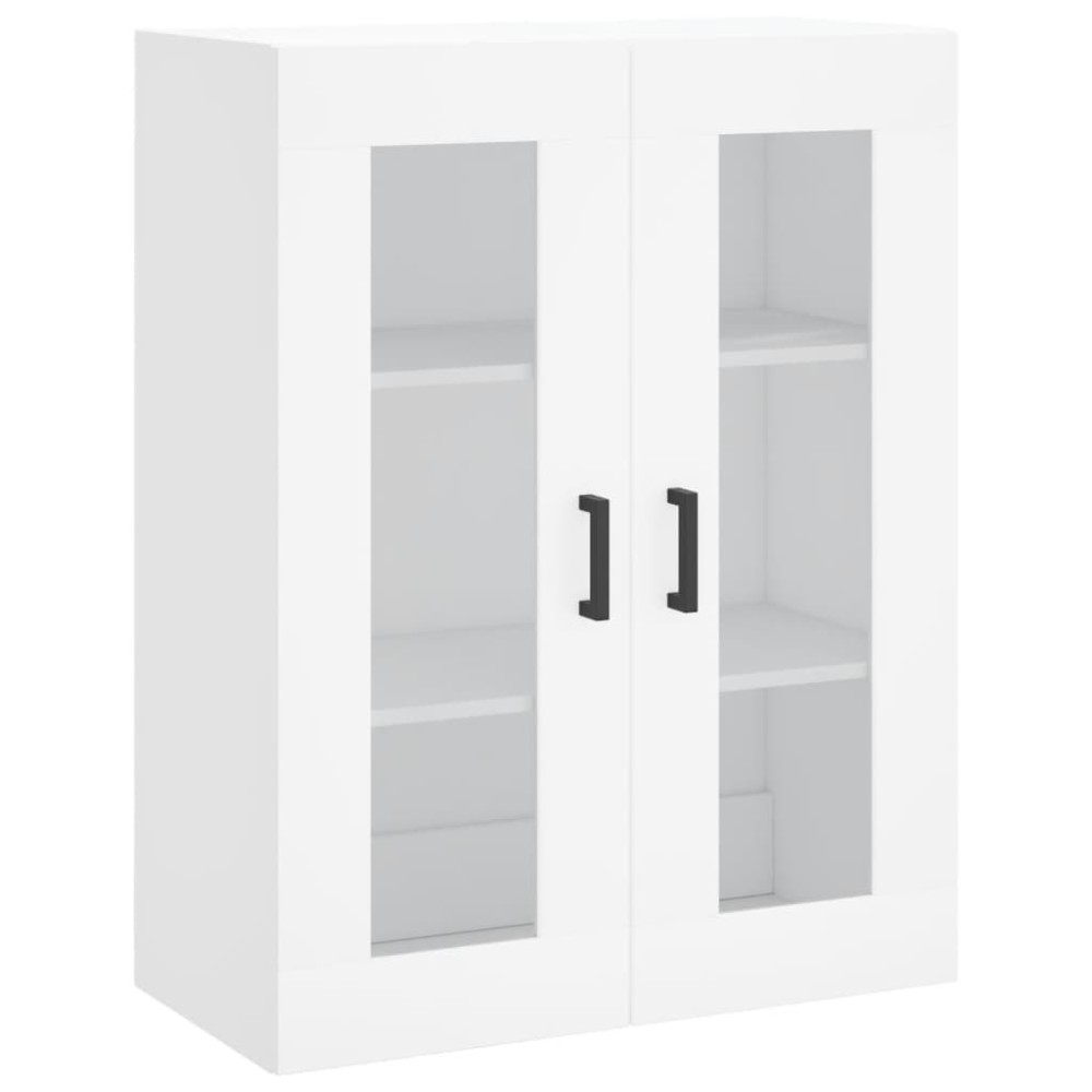 vidaXL Dulap cu montaj pe perete, alb, 69,5x34x90 cm