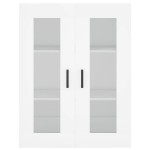 vidaXL Dulap cu montaj pe perete, alb, 69,5x34x90 cm vidaXL Dulap cu montaj pe perete, alb, 69,5x34x90 cm