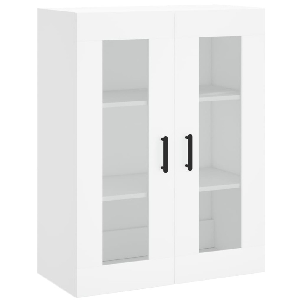vidaXL Dulap cu montaj pe perete, alb, 69,5x34x90 cm