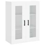 vidaXL Dulap cu montaj pe perete, alb, 69,5x34x90 cm
