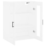 vidaXL Dulap cu montaj pe perete, alb, 69,5x34x90 cm