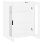 vidaXL Dulap cu montaj pe perete, alb, 69,5x34x90 cm