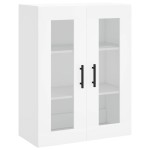 vidaXL Dulap cu montaj pe perete, alb, 69,5x34x90 cm
