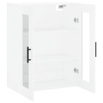 vidaXL Dulap cu montaj pe perete, alb, 69,5x34x90 cm