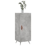vidaXL Servantă, gri beton, 34,5x34x90 cm, lemn compozit vidaXL Servantă, gri beton, 34,5x34x90 cm, lemn compozit