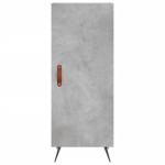 vidaXL Servantă, gri beton, 34,5x34x90 cm, lemn compozit vidaXL Servantă, gri beton, 34,5x34x90 cm, lemn compozit
