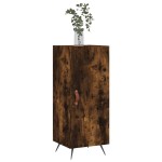vidaXL Servantă, stejar fumuriu, 34,5x34x90 cm, lemn compozit vidaXL Servantă, stejar fumuriu, 34,5x34x90 cm, lemn compozit