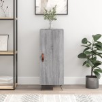 vidaXL Servantă, gri sonoma, 34,5x34x90 cm, lemn compozit vidaXL Servantă, gri sonoma, 34,5x34x90 cm, lemn compozit