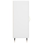 vidaXL Servantă, alb, 34,5x34x90 cm, lemn compozit vidaXL Servantă, alb, 34,5x34x90 cm, lemn compozit