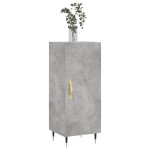 vidaXL Servantă, gri beton, 34,5x34x90 cm, lemn compozit vidaXL Servantă, gri beton, 34,5x34x90 cm, lemn compozit