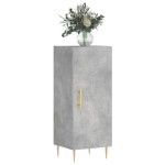 vidaXL Servantă, gri beton, 34,5x34x90 cm, lemn compozit vidaXL Servantă, gri beton, 34,5x34x90 cm, lemn compozit