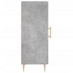 vidaXL Servantă, gri beton, 34,5x34x90 cm, lemn compozit vidaXL Servantă, gri beton, 34,5x34x90 cm, lemn compozit