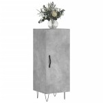 vidaXL Servantă, gri beton, 34,5x34x90 cm, lemn compozit vidaXL Servantă, gri beton, 34,5x34x90 cm, lemn compozit
