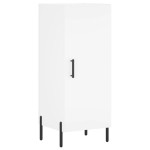 vidaXL Servantă, alb, 34,5x34x90 cm, lemn compozit vidaXL Servantă, alb, 34,5x34x90 cm, lemn compozit