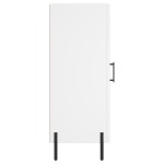 vidaXL Servantă, alb, 34,5x34x90 cm, lemn compozit vidaXL Servantă, alb, 34,5x34x90 cm, lemn compozit