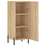 vidaXL Servantă, stejar sonoma, 34,5x34x90 cm, lemn compozit vidaXL Servantă, stejar sonoma, 34,5x34x90 cm, lemn compozit