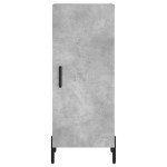 vidaXL Servantă, gri beton, 34,5x34x90 cm, lemn compozit vidaXL Servantă, gri beton, 34,5x34x90 cm, lemn compozit