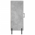vidaXL Servantă, gri beton, 34,5x34x90 cm, lemn compozit vidaXL Servantă, gri beton, 34,5x34x90 cm, lemn compozit