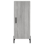 vidaXL Servantă, gri sonoma, 34,5x34x90 cm, lemn compozit vidaXL Servantă, gri sonoma, 34,5x34x90 cm, lemn compozit