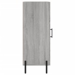 vidaXL Servantă, gri sonoma, 34,5x34x90 cm, lemn compozit vidaXL Servantă, gri sonoma, 34,5x34x90 cm, lemn compozit