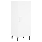 vidaXL Servantă, alb, 34,5x34x90 cm, lemn compozit vidaXL Servantă, alb, 34,5x34x90 cm, lemn compozit