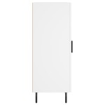 vidaXL Servantă, alb, 34,5x34x90 cm, lemn compozit vidaXL Servantă, alb, 34,5x34x90 cm, lemn compozit