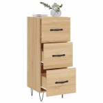 vidaXL Servantă, stejar sonoma, 34,5x34x90 cm, lemn compozit vidaXL Servantă, stejar sonoma, 34,5x34x90 cm, lemn compozit