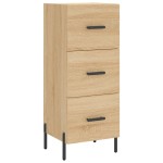 vidaXL Servantă, stejar sonoma, 34,5x34x90 cm, lemn compozit vidaXL Servantă, stejar sonoma, 34,5x34x90 cm, lemn compozit