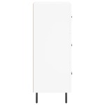 vidaXL Servantă, alb, 34,5x34x90 cm, lemn compozit vidaXL Servantă, alb, 34,5x34x90 cm, lemn compozit