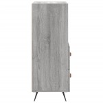 vidaXL Servantă, gri sonoma, 34,5x34x90 cm, lemn compozit vidaXL Servantă, gri sonoma, 34,5x34x90 cm, lemn compozit