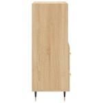 vidaXL Servantă, stejar sonoma, 34,5x34x90 cm, lemn compozit vidaXL Servantă, stejar sonoma, 34,5x34x90 cm, lemn compozit