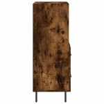 vidaXL Servantă, stejar fumuriu, 34,5x34x90 cm, lemn compozit vidaXL Servantă, stejar fumuriu, 34,5x34x90 cm, lemn compozit